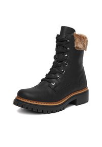 Rieker Trzewiki CEO-72630-00 Czarny. Kolor: czarny. Materiał: syntetyk, materiał #3