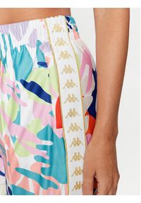 Kappa Spodnie dresowe 313030 Złoty Loose Fit. Kolor: złoty. Materiał: syntetyk, dresówka #2