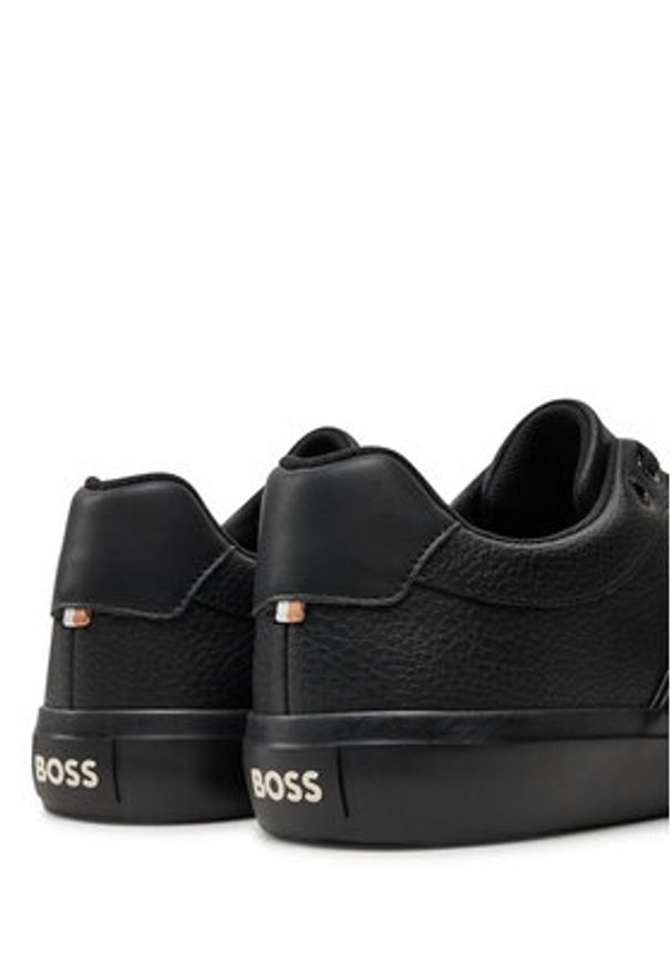 BOSS - Boss Sneakersy Aiden 50522833 Czarny. Kolor: czarny. Materiał: skóra
