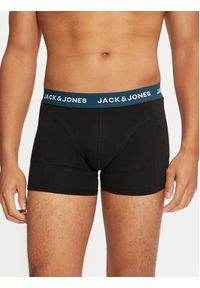 Jack & Jones - Jack&Jones Komplet 3 par bokserek Solid 12259087 Czarny. Kolor: czarny. Materiał: bawełna #9