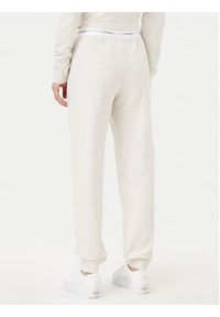 Calvin Klein Underwear Spodnie dresowe 000QS7271E Beżowy Regular Fit. Kolor: beżowy. Materiał: bawełna #5