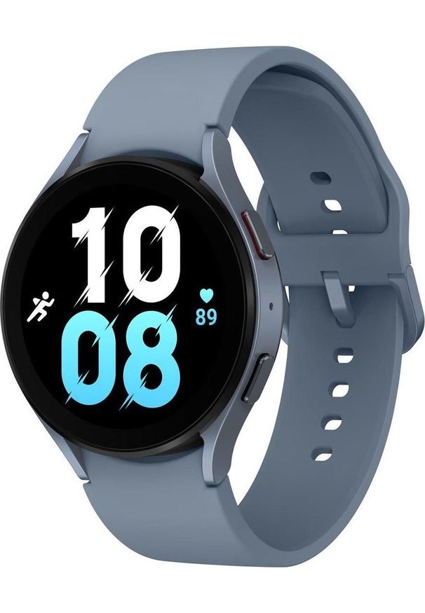 SAMSUNG - Smartwatch Samsung Galaxy Watch 5 44mm Niebieski (SM-R910NZBAEUE). Rodzaj zegarka: smartwatch. Kolor: niebieski