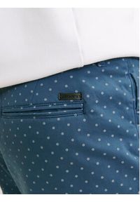 Jack & Jones - Jack&Jones Szorty materiałowe Bowie 12230336 Niebieski Regular Fit. Kolor: niebieski. Materiał: bawełna