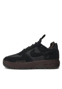 Nike Sneakersy Air Force 1 Wild FB2348 001 Czarny. Kolor: czarny. Materiał: zamsz, skóra. Model: Nike Air Force #3