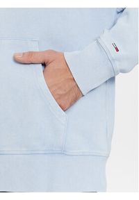 Tommy Jeans Bluza Washed Linear DM0DM17787 Niebieski Relaxed Fit. Kolor: niebieski. Materiał: bawełna