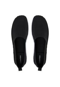 Calvin Klein Espadryle Oblique Espadrille Canvas HW0HW02931 Czarny. Kolor: czarny. Materiał: materiał #4