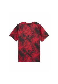 Puma - Męska koszulka przedmeczowa Stade Rennais FC PUMA Red Black. Kolor: czerwony, wielokolorowy, czarny. Sport: piłka nożna