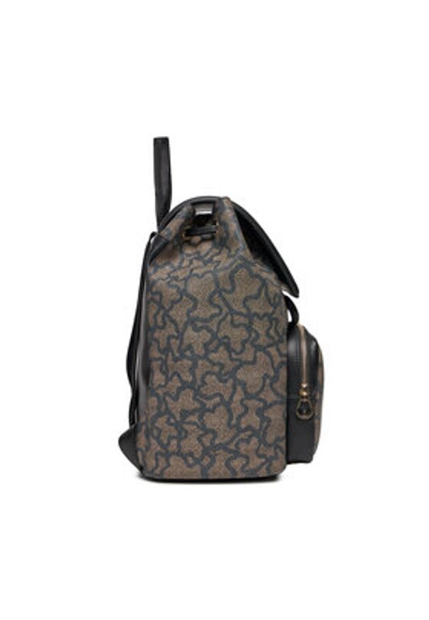 Tous - TOUS Plecak Kaos Icon 395910192 Brązowy. Kolor: brązowy. Materiał: skóra