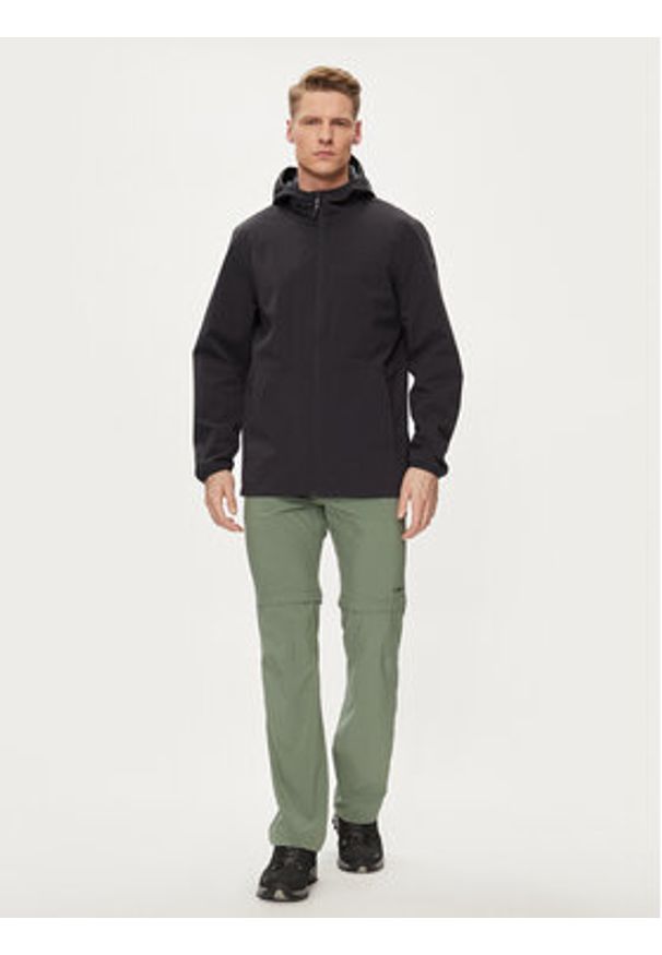 CMP Kurtka przeciwdeszczowa 34Z5437 Szary Regular Fit. Kolor: szary. Materiał: syntetyk