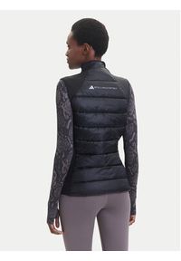 Adidas by Stella McCartney - adidas by Stella McCartney Bezrękawnik True Nature Golf JW2028 Czarny Slim Fit. Typ kołnierza: golf. Kolor: czarny. Materiał: syntetyk. Długość rękawa: bez rękawów. Sport: golf #4