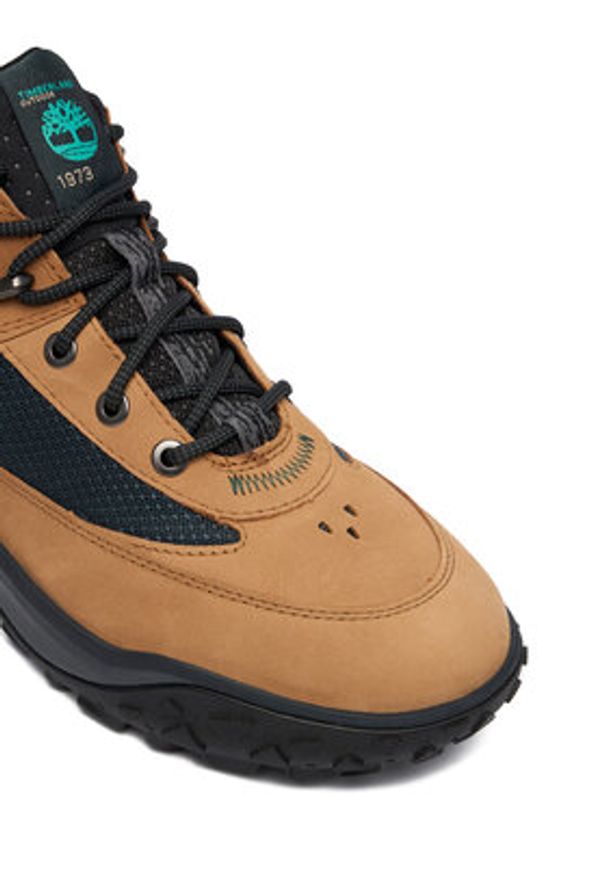 Timberland Sneakersy Timbercush Motion 7 Mid TB0A2NDCEM51 Brązowy. Kolor: brązowy. Materiał: nubuk, skóra