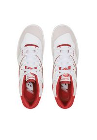 New Balance Sneakersy BB550STF Biały. Kolor: biały. Materiał: skóra #2