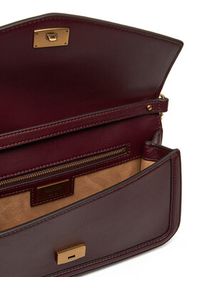 Lauren Ralph Lauren - LAUREN RALPH LAUREN Torebka 431941874004 Bordowy. Kolor: czerwony. Materiał: skórzane