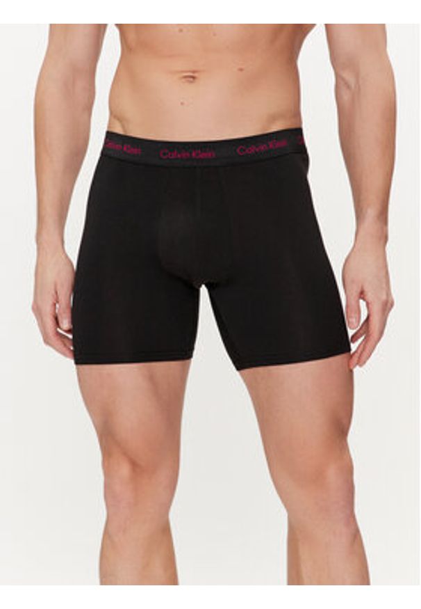 Calvin Klein Underwear Komplet 3 par bokserek 000NB1770A Czarny. Kolor: czarny. Materiał: bawełna