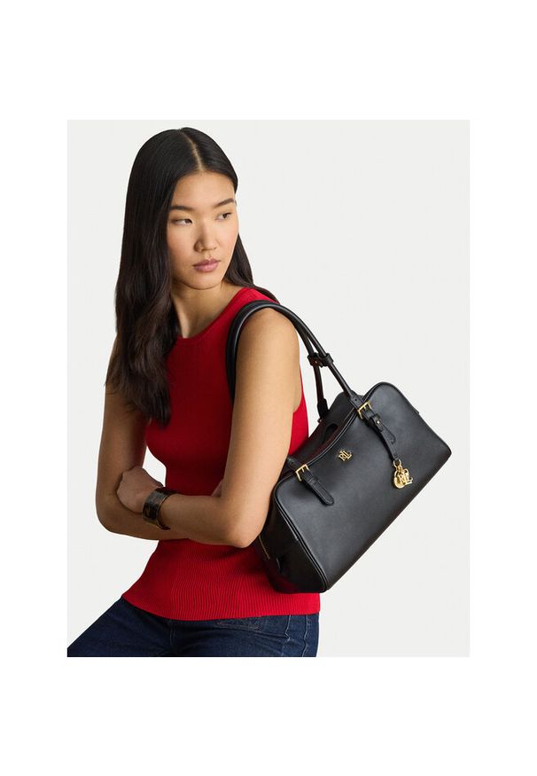 Lauren Ralph Lauren - Torebka LAUREN RALPH LAUREN. Kolor: czarny