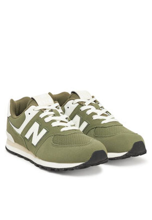 New Balance Sneakersy GC574GCE Zielony. Kolor: zielony. Materiał: materiał. Model: New Balance 574