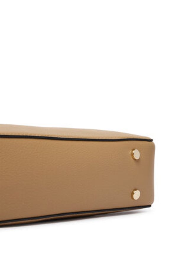 TOMMY HILFIGER - Tommy Hilfiger Torebka Th Daily Crossover AW0AW18378 Brązowy. Kolor: brązowy. Materiał: skórzane