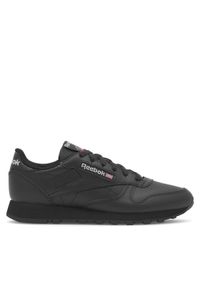 Reebok Sneakersy EO-CLASSIC LEATHER 100008497 W Czarny. Kolor: czarny. Materiał: syntetyk, skóra. Model: Reebok Classic #1