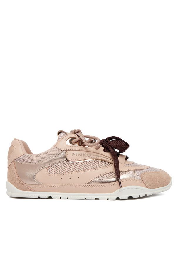Pinko - Sneakersy PINKO. Kolor: różowy