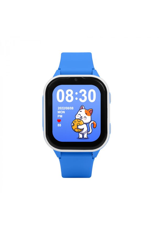 GARETT - Garett Kids Sun Ultra 4G niebieski. Rodzaj zegarka: smartwatch. Kolor: niebieski