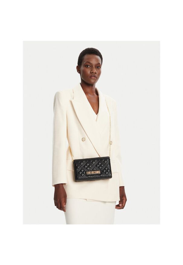Love Moschino - Torebka LOVE MOSCHINO. Kolor: czarny