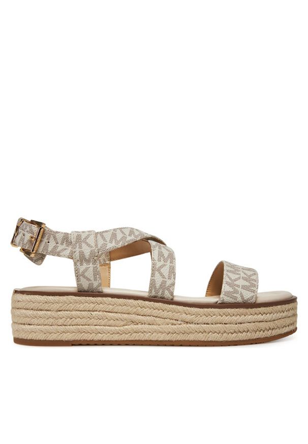 MICHAEL Michael Kors Espadryle Lynn 40S5LYFS1B Écru. Kolor: kremowy. Materiał: materiał, syntetyk