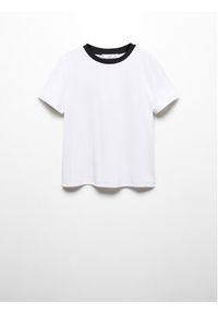 mango - Mango T-Shirt Dolores 67036325 Biały Regular Fit. Kolor: biały. Materiał: bawełna #5