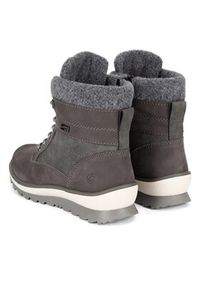 Remonte Trzewiki R8477-45 Szary. Kolor: szary. Materiał: skóra #5