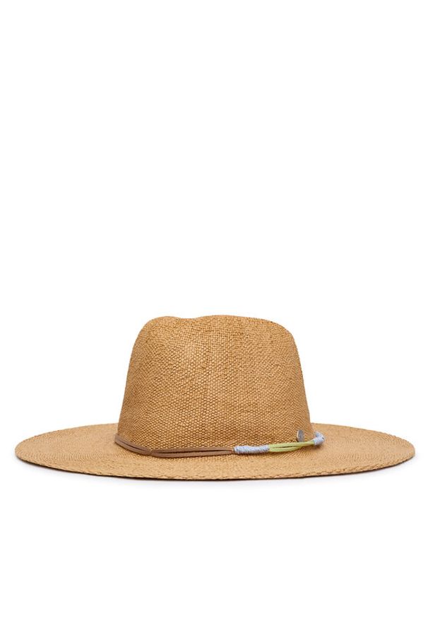 Roxy Kapelusz Sunny Kisses 2 ERJHA04366 Beżowy. Kolor: beżowy