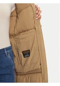 Guess Płaszcz zimowy W4BL26 WGII2 Beżowy Regular Fit. Kolor: beżowy. Materiał: syntetyk. Sezon: zima #3