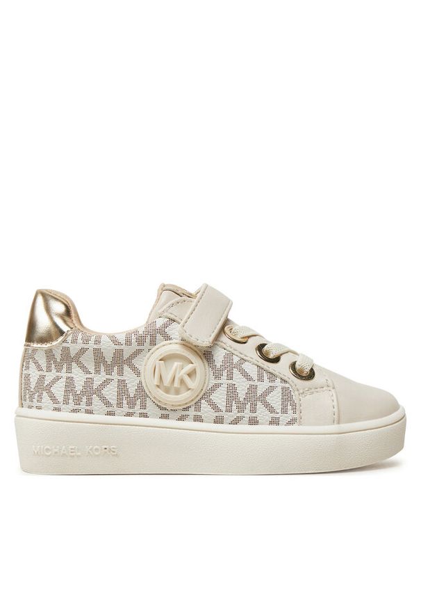 Sneakersy MICHAEL KORS KIDS. Kolor: beżowy