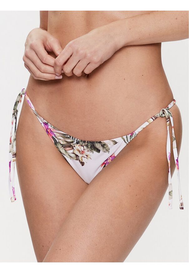 Guess Dół od bikini E02O21 MC045 Kolorowy. Materiał: syntetyk. Wzór: kolorowy