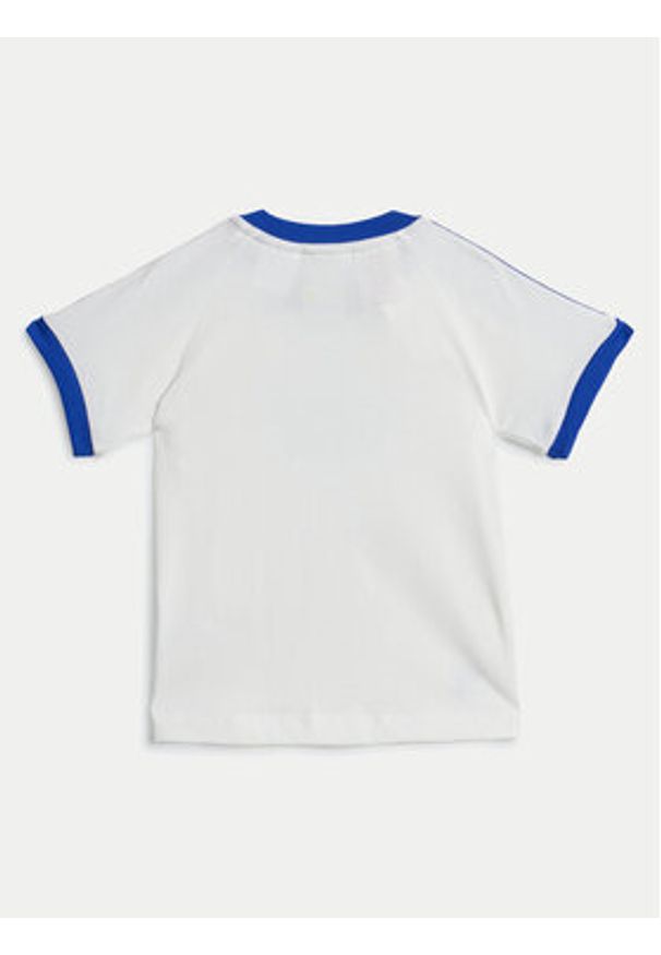 Adidas - adidas Komplet t-shirt i spodenki Disney Mickey Mouse IX6426 Niebieski Regular Fit. Kolor: niebieski. Materiał: bawełna. Wzór: motyw z bajki