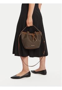 MICHAEL Michael Kors Torebka 30F5GQ7M8B Brązowy. Kolor: brązowy. Materiał: skórzane