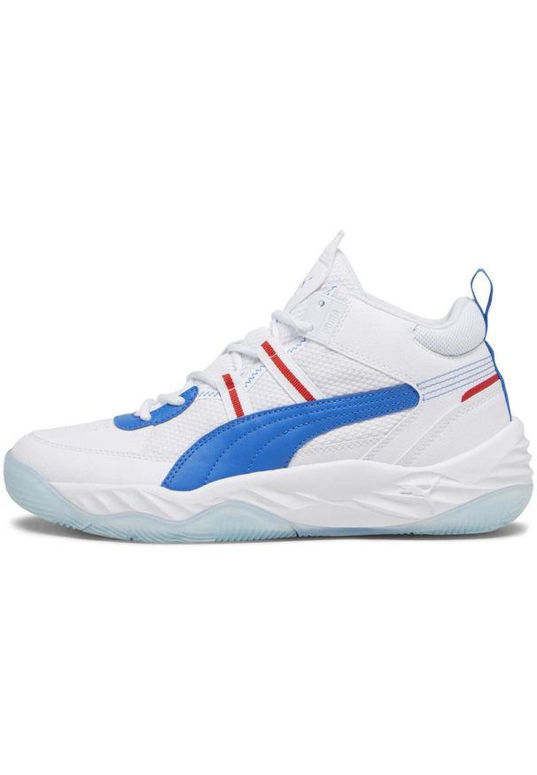 Buty Puma Puma Rebound Future Nextgen. Kolor: biały. Materiał: materiał, syntetyk. Sport: turystyka piesza