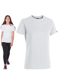 Koszulka sportowa damska Joma Desert bawełniana. Kolor: biały. Materiał: bawełna