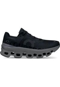 Buty do biegania damskie On Cloudmonster. Zapięcie: sznurówki. Kolor: czarny. Materiał: syntetyk, tkanina, materiał. Szerokość cholewki: normalna. Sport: bieganie