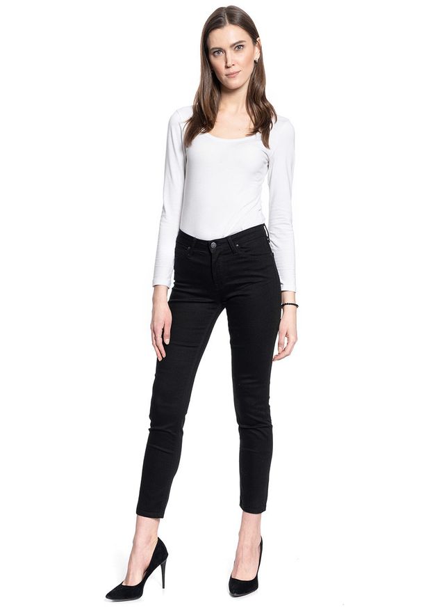 Lee - SPODNIE DAMSKIE LEE ELLY BLACK RINSE L305FS47 112106018