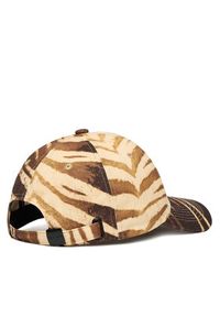 Just Cavalli Czapka z daszkiem 80RAZK80 ZG318 Beżowy ciemny. Kolor: beżowy. Materiał: bawełna #3