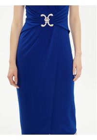 Joseph Ribkoff Sukienka koktajlowa 242711 Niebieski Slim Fit. Kolor: niebieski. Materiał: syntetyk. Styl: wizytowy #7