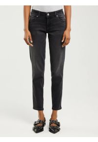 Big-Star - Jeansy damskie ciemnoszare Maggie 992. Okazja: na co dzień. Kolor: szary. Sezon: jesień. Styl: casual #1