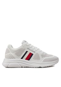 TOMMY HILFIGER - Sneakersy Tommy Hilfiger. Kolor: biały