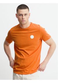 Blend T-Shirt 20715042 Pomarańczowy Regular Fit. Kolor: pomarańczowy. Materiał: bawełna