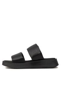 Calvin Klein Jeans Klapki Slide Double Strap Sandal Dc YW0YW01355 Czarny. Kolor: czarny. Materiał: materiał #4