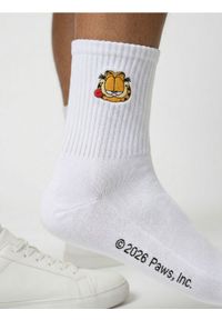 Sinsay - Prążkowane skarpetki 2 pack Garfield - wielobarwny. Materiał: prążkowany #1