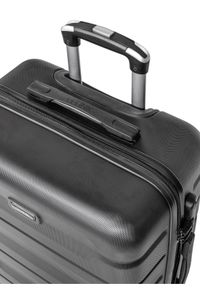 Ochnik - Komplet walizek na kółkach 19''/24''/28''. Kolor: czarny. Materiał: guma, poliester, materiał, kauczuk #12