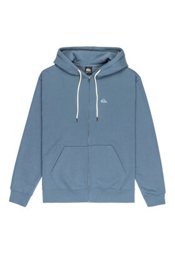 Quiksilver Bluza Salt Water Zip EQYFT05160 Niebieski Comfort Fit. Kolor: niebieski. Materiał: bawełna