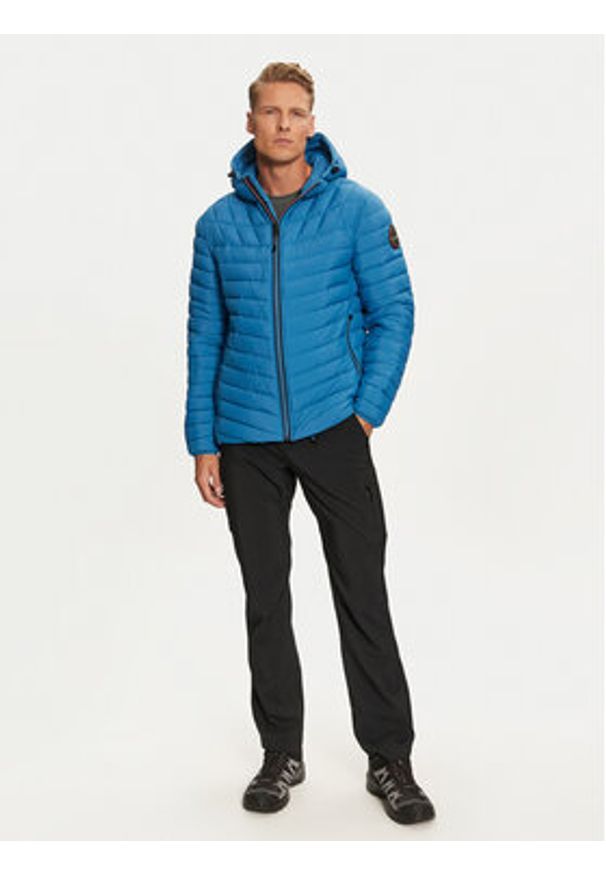 Napapijri Kurtka zimowa A-Lapaz H NP0A4I26 Niebieski Regular Fit. Kolor: niebieski. Materiał: syntetyk. Sezon: zima