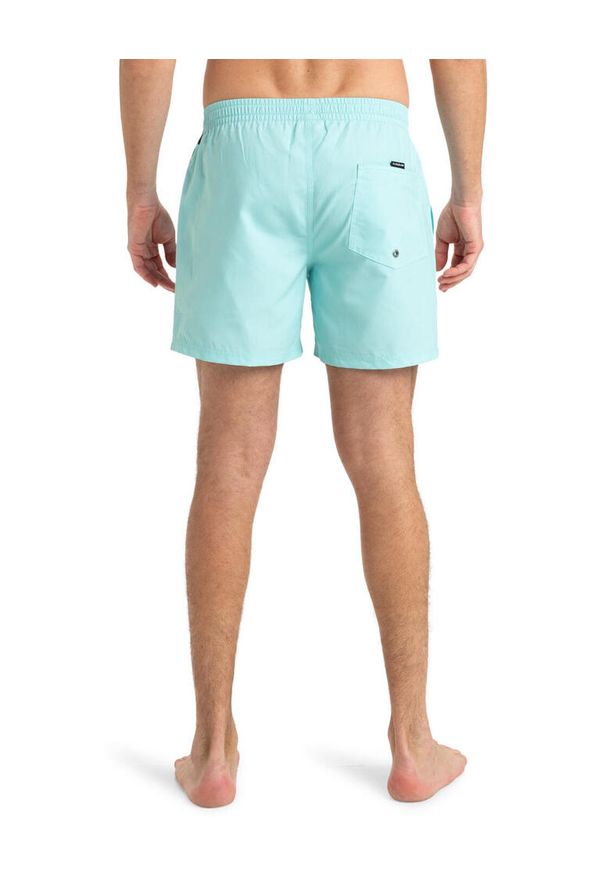 Quiksilver - Szorty kąpielowe dla Mężczyzn EVERYDAY SOLID VOLLEY 15" Niebieski. Kolor: niebieski. Materiał: poliester, materiał. Styl: sportowy