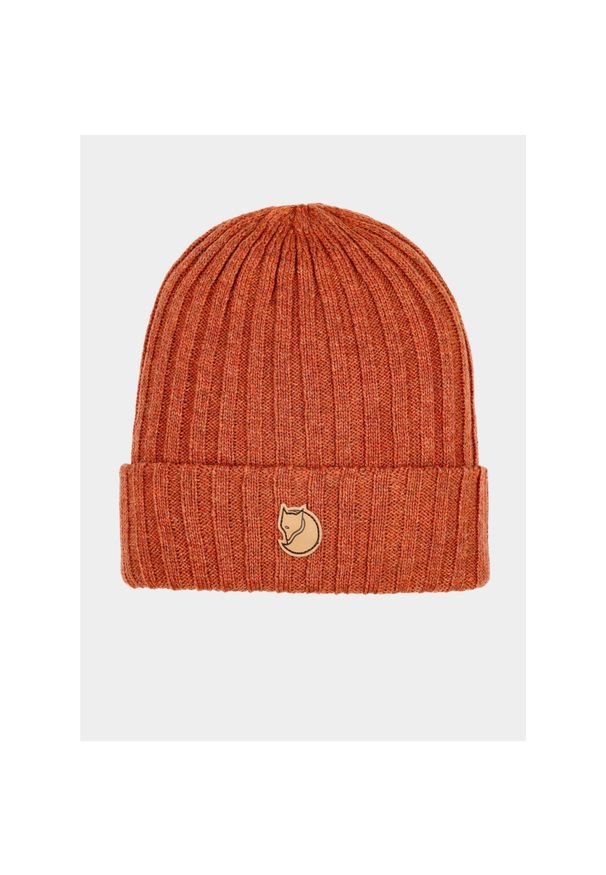 Fjällräven - Czapka Fjallraven Byron Hat - autumn leaf. Kolor: czerwony. Sezon: zima